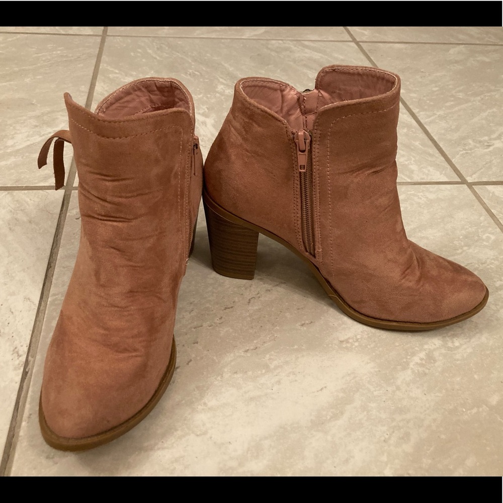 Pink Boots Size 9